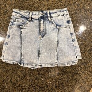 Risen jeans skorts